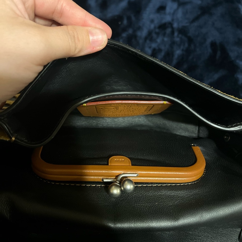 Coach limited edition suede fringe purse. - Picture 3 of 8